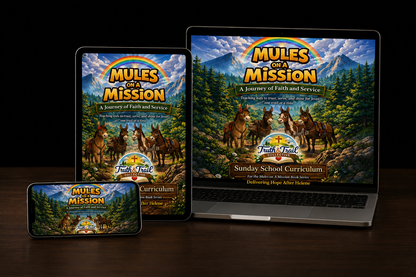 A Journey of Faith & Service Curriculum-Homeschool Kit Digital Download -- SAVE! Student workbook downloads for up to Four students!