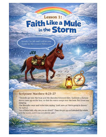 Mules on A Mission: A Journey of Faith and Service * Student Workbook* Digital Download